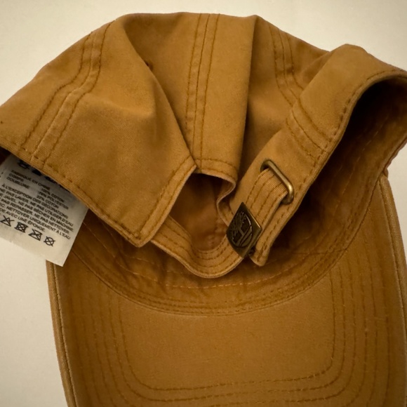 Timberland Baseball Cap, One Size Strap Back In Signature Tan - Picture 3 of 4
